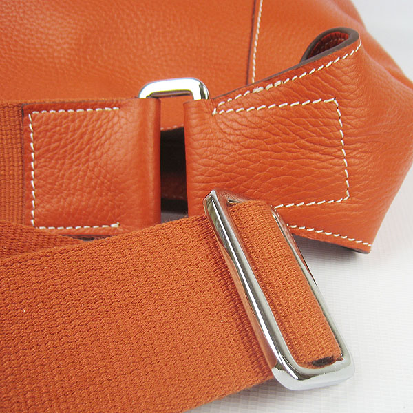 Knockoff Hermes Good News H Women Shoulder Bag Orange H2801 - Click Image to Close